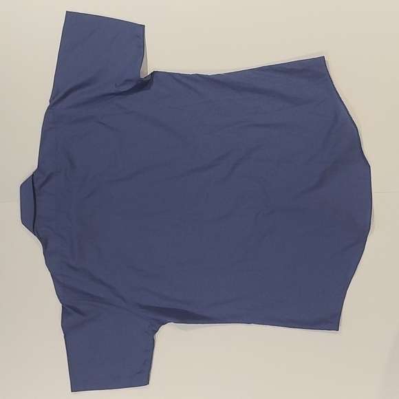 DAVID Taylor Blue Casual Button Down Dress Shirt - Picture 2 of 7